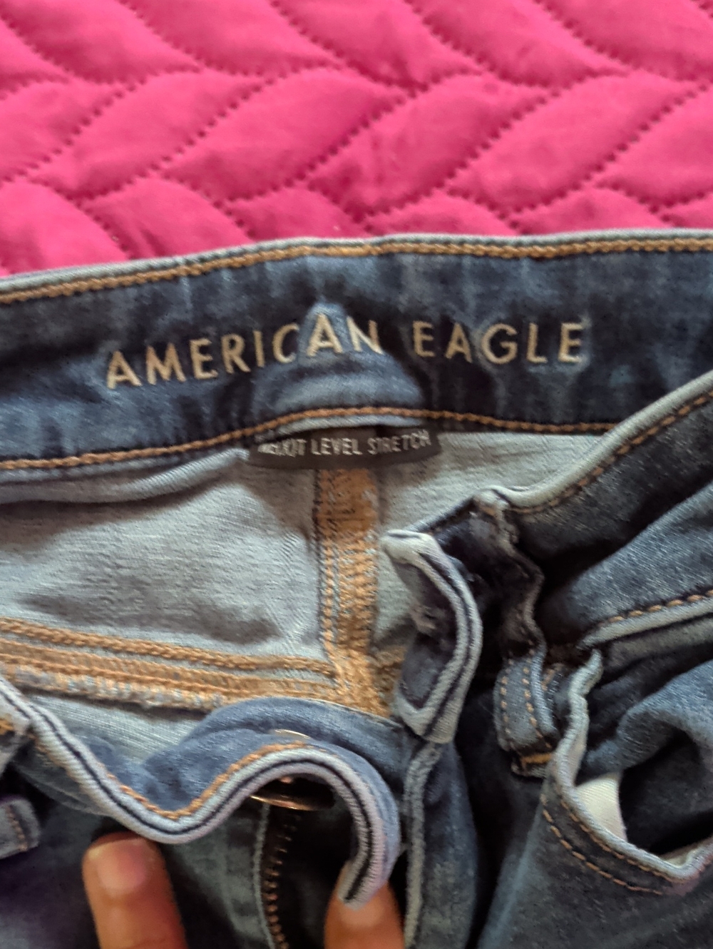 American Eagle Outfitters Women’s Blue Skinny Jeans